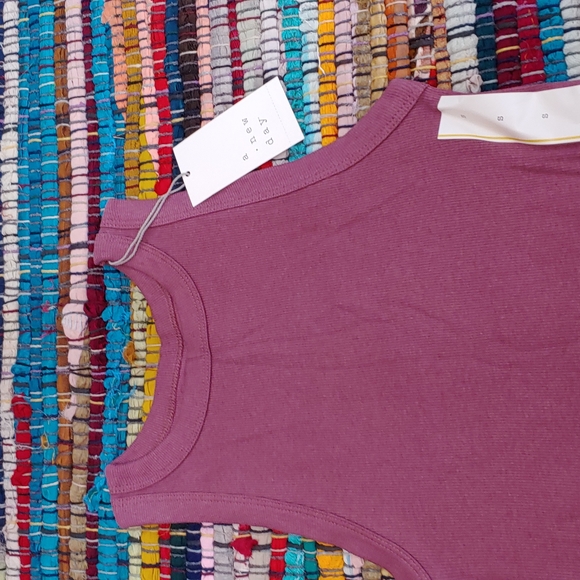 🏵a new day purple high neck tank size small - Picture 2 of 6